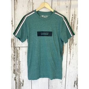 NWT KnickerBocker Vintage Designs Retro Green Savage T-Shirt